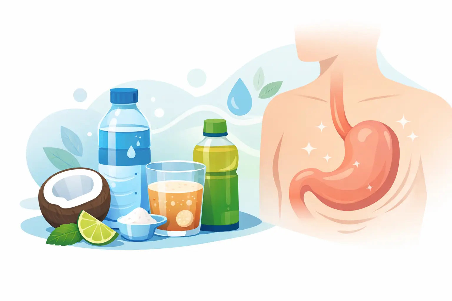 Electrolytes That Are Easy on Stomach
