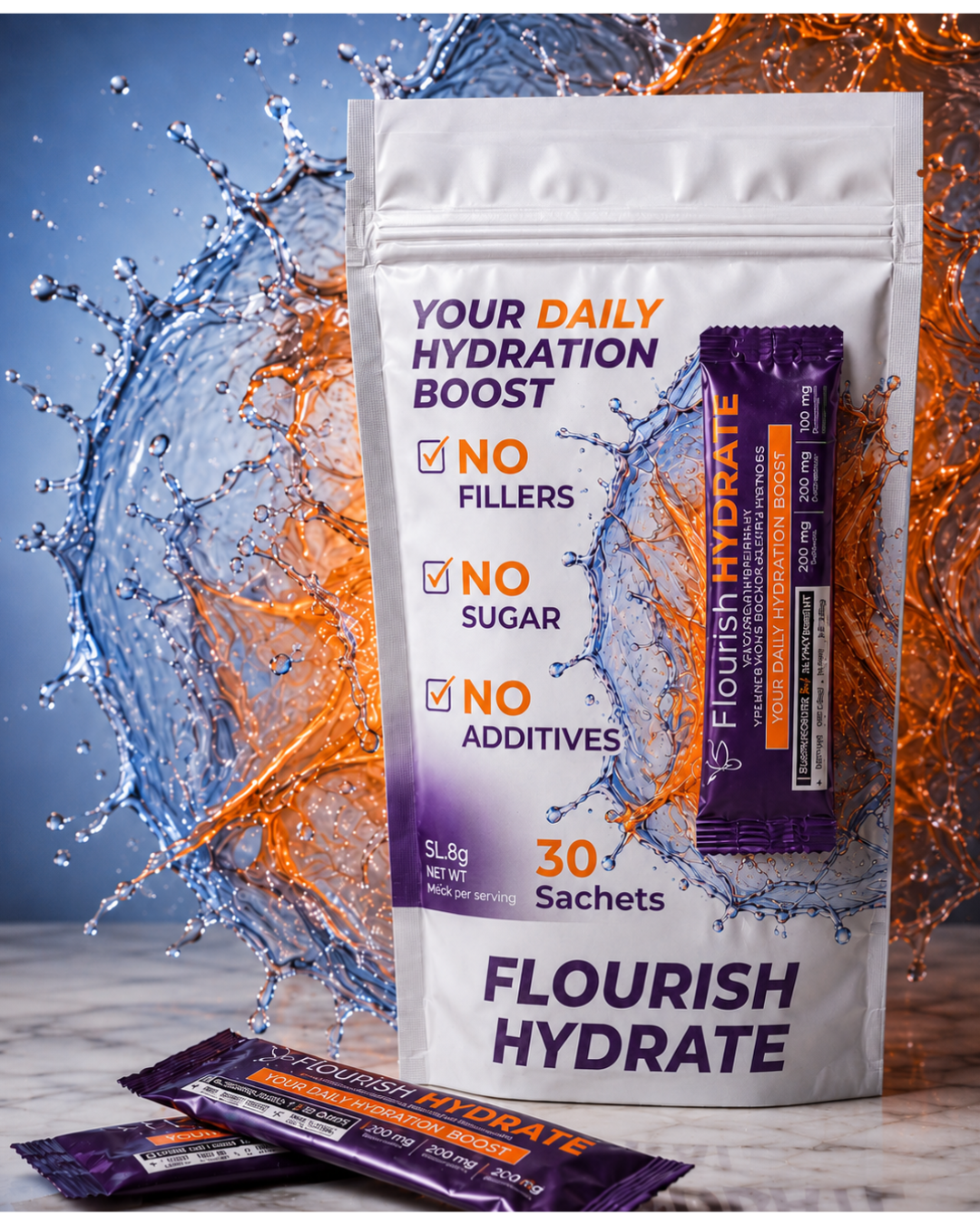 Flourish Hydrate: 30 Day Supply